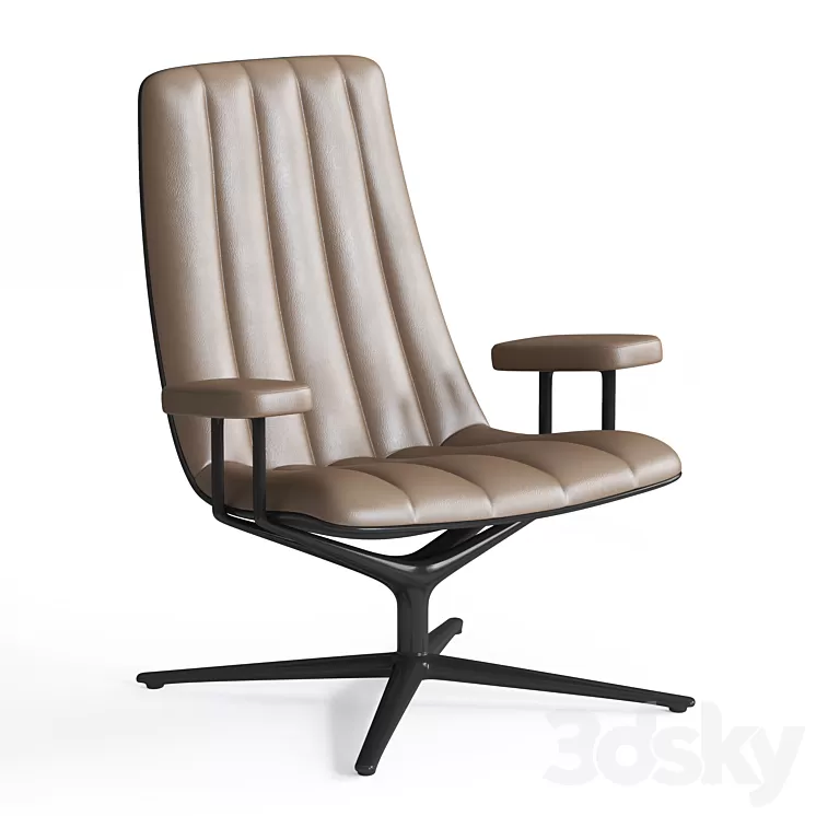 Healey Lounge by Walter Knoll 3D Model Healey Lounge by Walter Knoll 3D Model