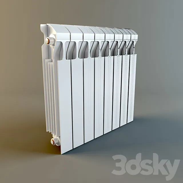 Heat Sink 3D Model