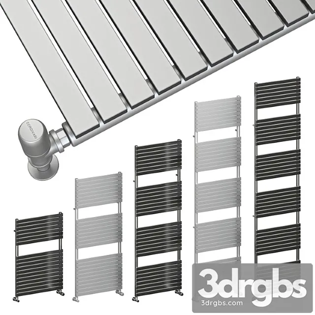 Heated towel rail cordivari stefania towelrail polished satin