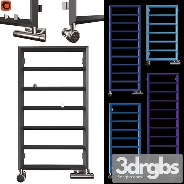 Heated towel rail terma diamond 500