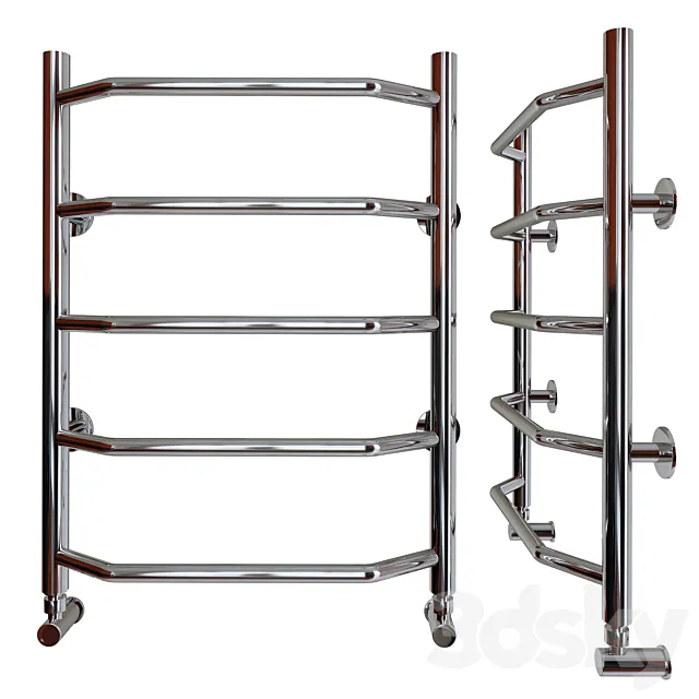 Heated towel rail Victoria 3D Model Heated towel rail Victoria 3D Model