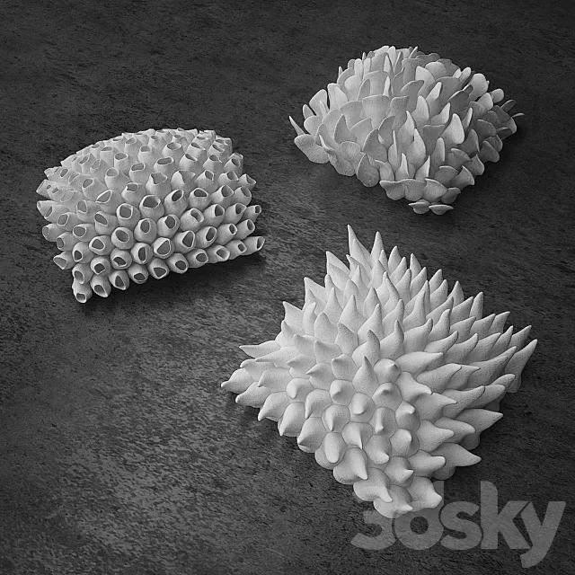 Heather Knight sculpture set 3D Model Heather Knight sculpture set 3D Model