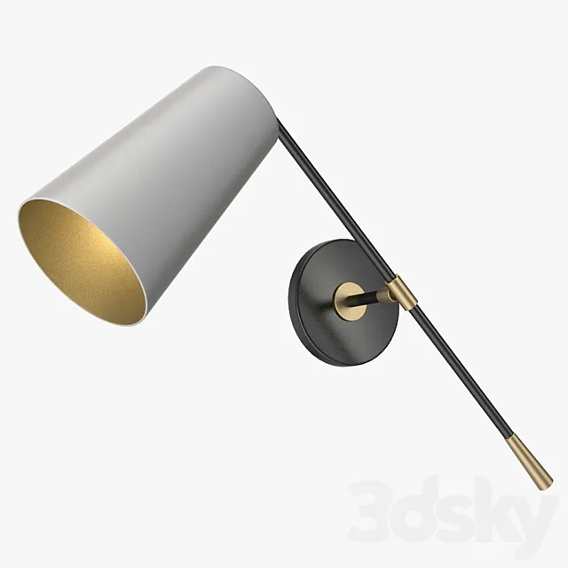 Heathfield – Andro wall light 3D Model
