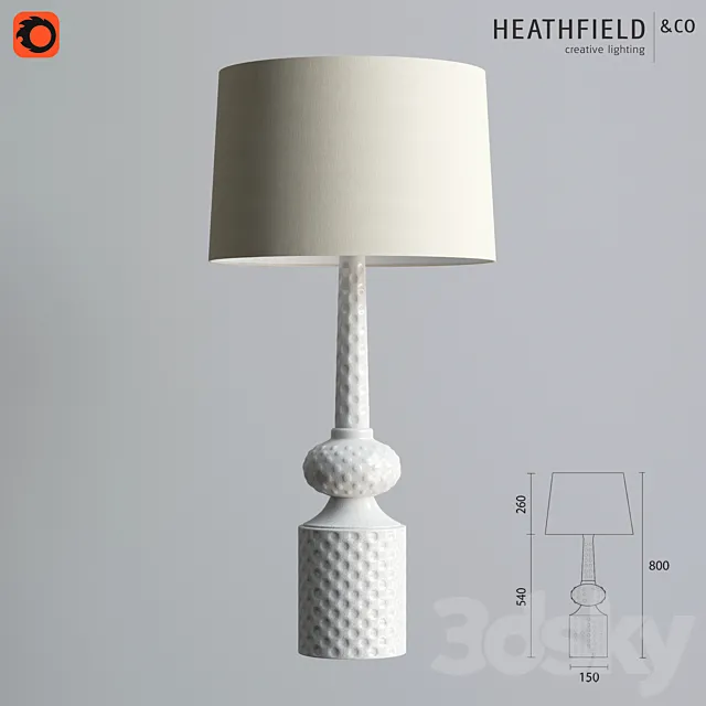 Heathfield & Co | Babylon Ivory Crackle 3DModel