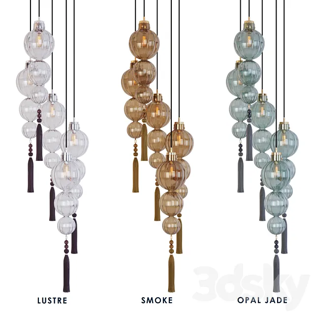 Heathfield & Co Medina Antique Brass 5 Round 3D Model Heathfield & Co Medina Antique Brass 5 Round 3D Model