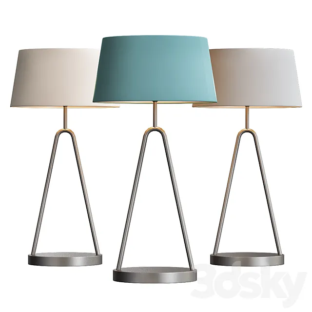 Heathfield – Coupole table lamp 3D Model Heathfield – Coupole table lamp 3D Model