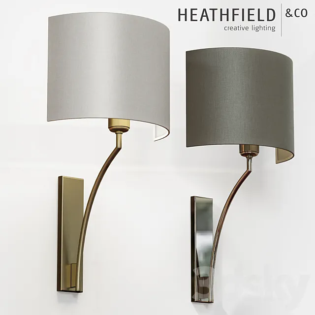 HEATHFIELD ELGAR WALL LIGHT 3D Model HEATHFIELD ELGAR WALL LIGHT 3D Model