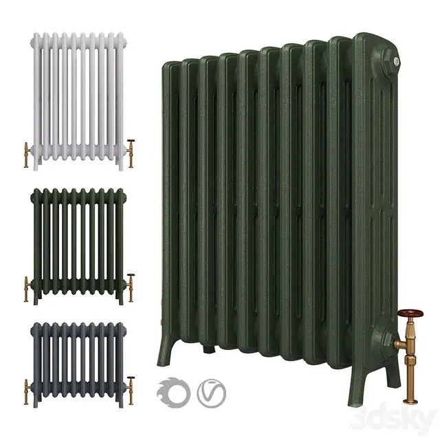 Heating battery Derby 3D Model