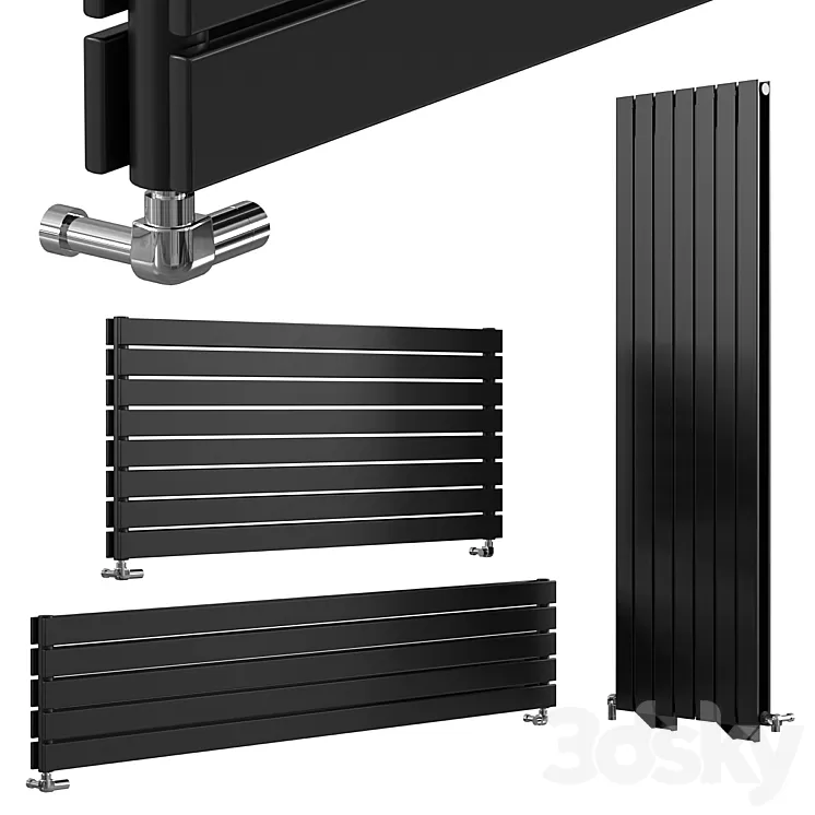 Heating radiator Ideale Vittoria 3D Model Free Download