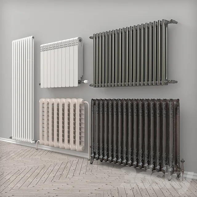 Heating set 3D Model