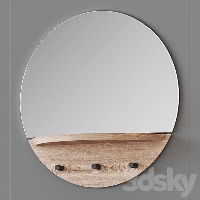 Heavens Enzo – bathroom mirror 3D Model
