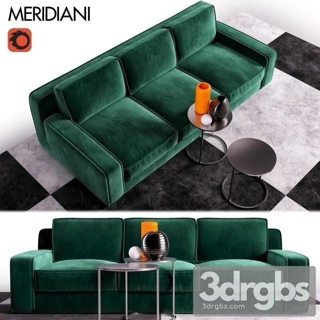 Hector Anvar Sofa 3D Model Download Hector Anvar Sofa 3D Model Download