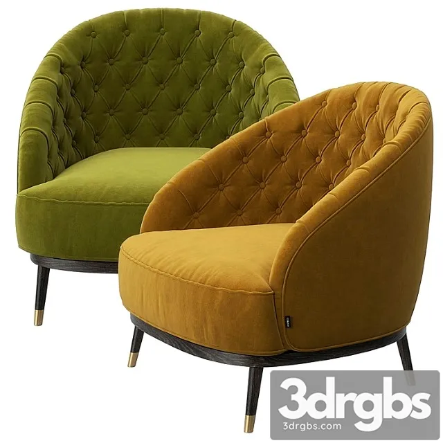 Hector armchair by laskasas 3D Model Download