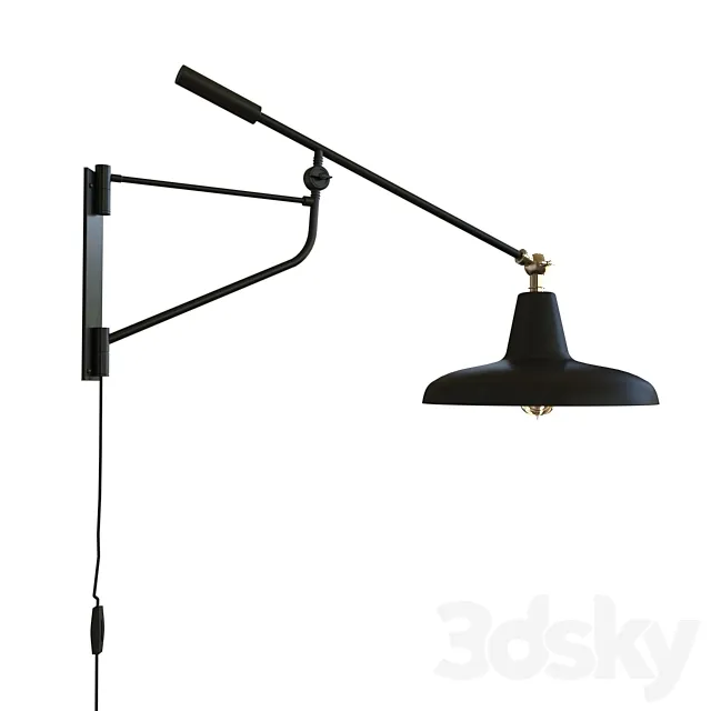 Hector lamp Dutchbone 3DModel