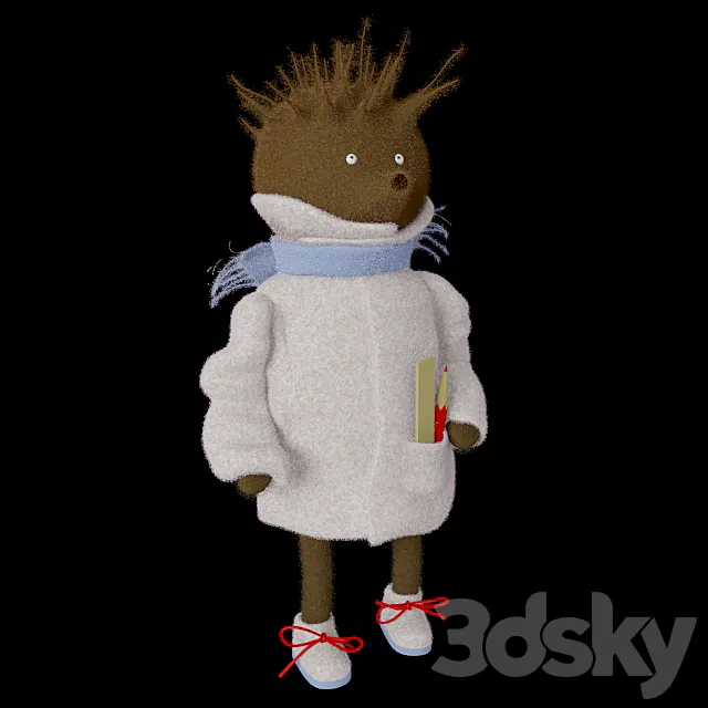 Hedgehog 3D Model