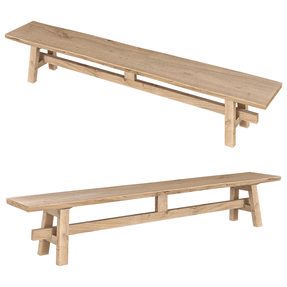 Heerenhuis Manufactuur – Bench Larbus 3D Model Heerenhuis Manufactuur – Bench Larbus 3D Model