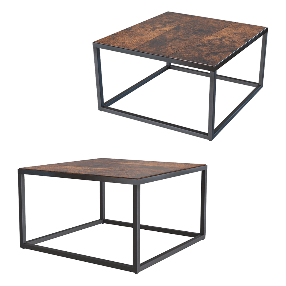 Heerenhuis Manufactuur – Coffee table Mesa 60 leather 3D Model