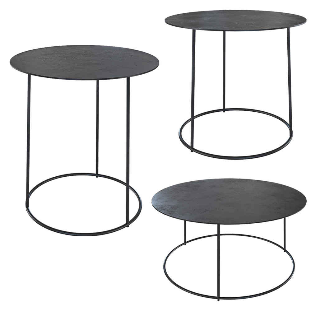Heerenhuis Manufactuur – Coffee table Nimbus black 3D Model
