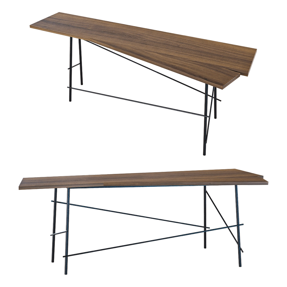 Heerenhuis Manufactuur – Coffee table Scrap long 3D Model