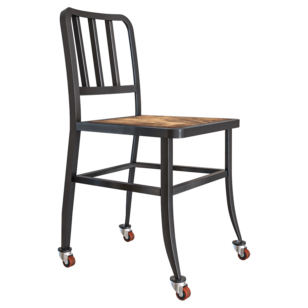 Heerenhuis Manufactuur – Metal chair wheels 3D Model