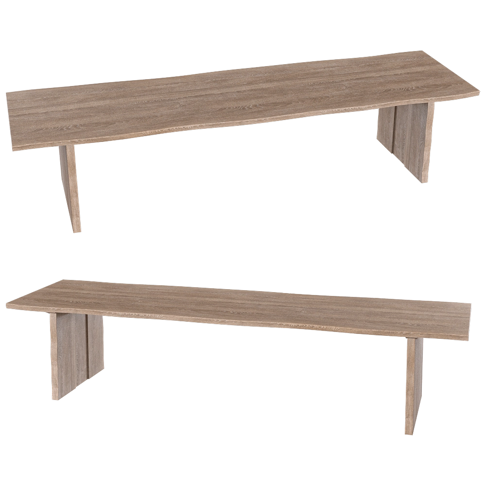 Heerenhuis Manufactuur – Oak table Altar 3D Model
