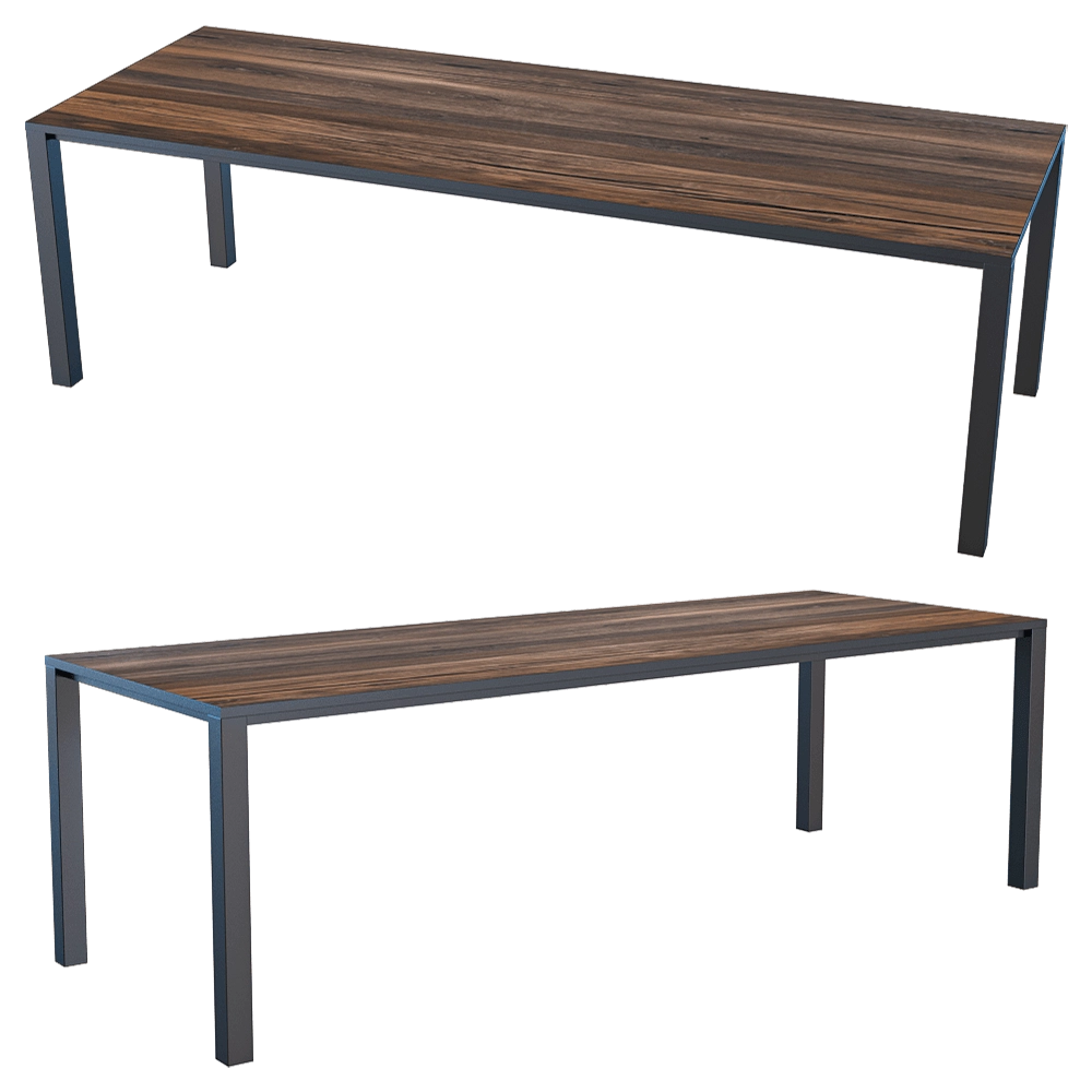 Heerenhuis Manufactuur – Teak table CTR 3D Model