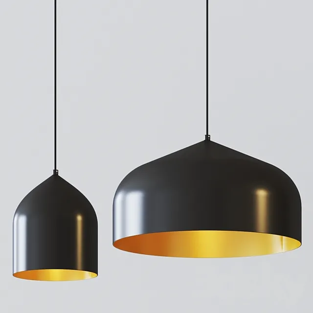 Helena Mini Pendant Light by Kuzco Lighting 3D Model