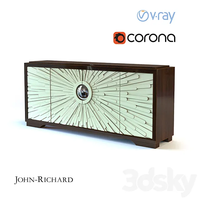 Helios Credenza 3D Model