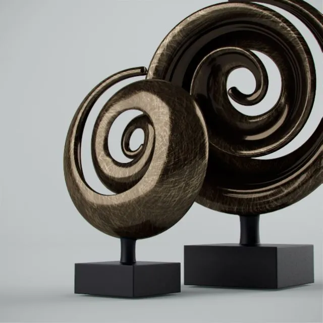 helix sculptures 3D Model