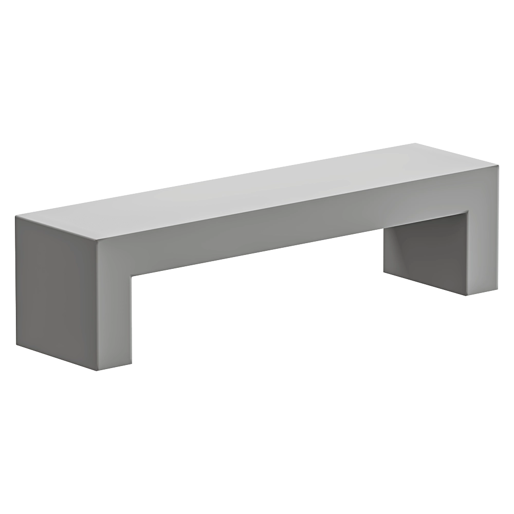 Heller Furniture – Bench Vignelli 3D Model Heller Furniture – Bench Vignelli 3D Model