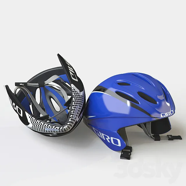 Helmet Giro 3D Model