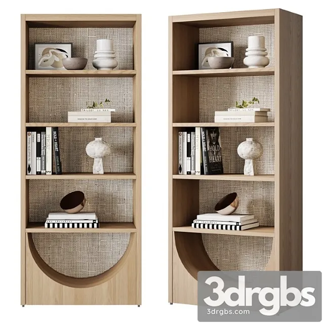Helms Bookcase 3D Model Download Helms Bookcase 3D Model Download