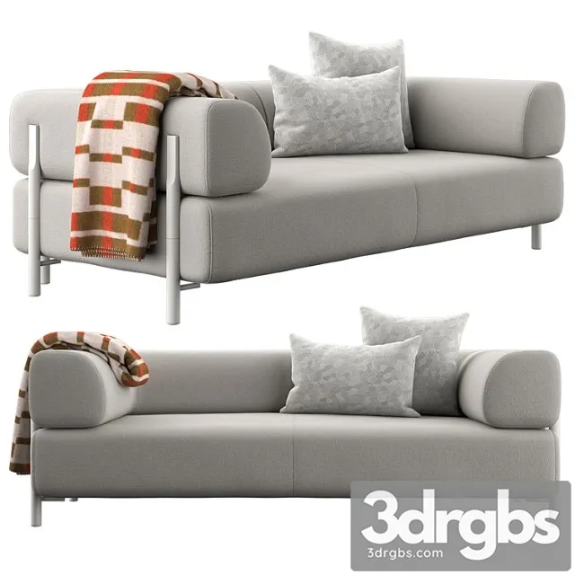 Hem palo modular 2-seater sofa 2 3D Model Download Hem palo modular 2-seater sofa 2 3D Model Download