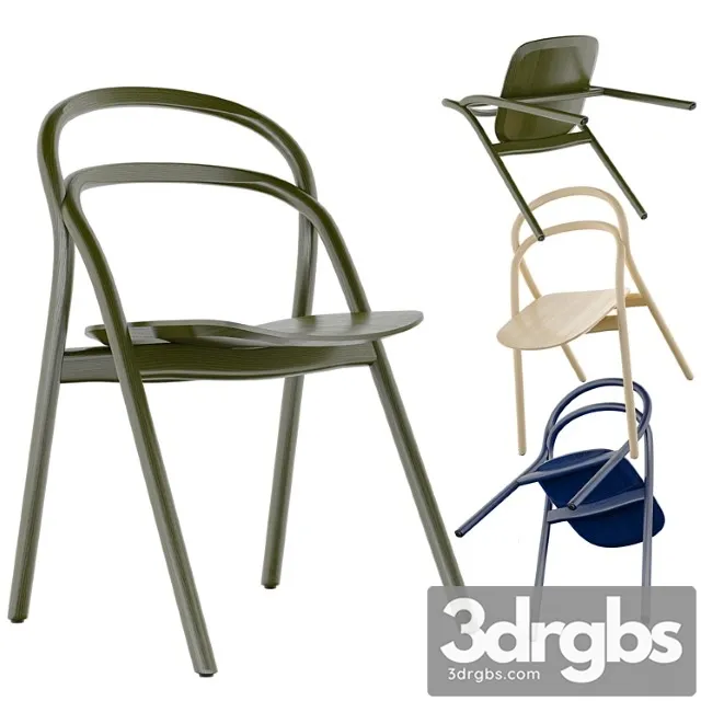 Hem Udon Chair Beech Blue And Green Color 3D Model Download Hem Udon Chair Beech Blue And Green Color 3D Model Download