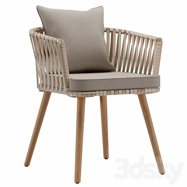 Hemilce chair 3D Model Hemilce chair 3D Model