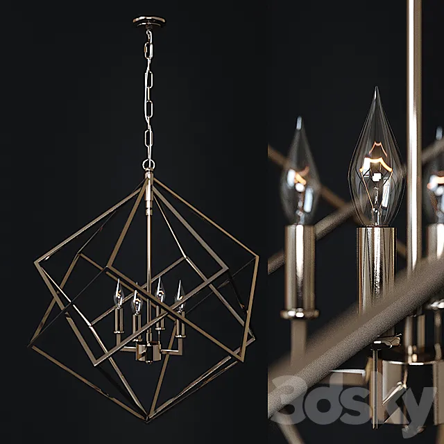 Hemisphere Geode  3D Model