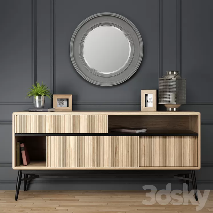 Hendrix Sideboard 1 3D Model