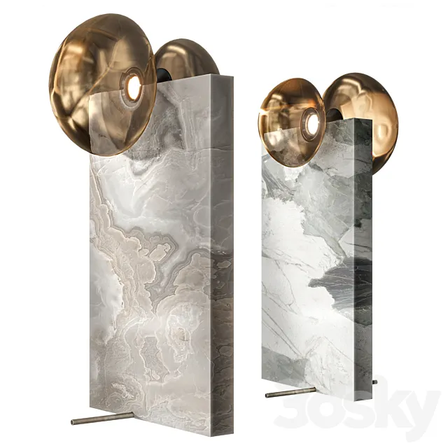 Henge Floyd Floor Lamp 3D Model