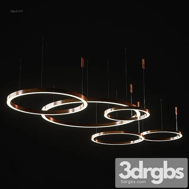 Henge Light Ring Horizontal 2 3D Model Download