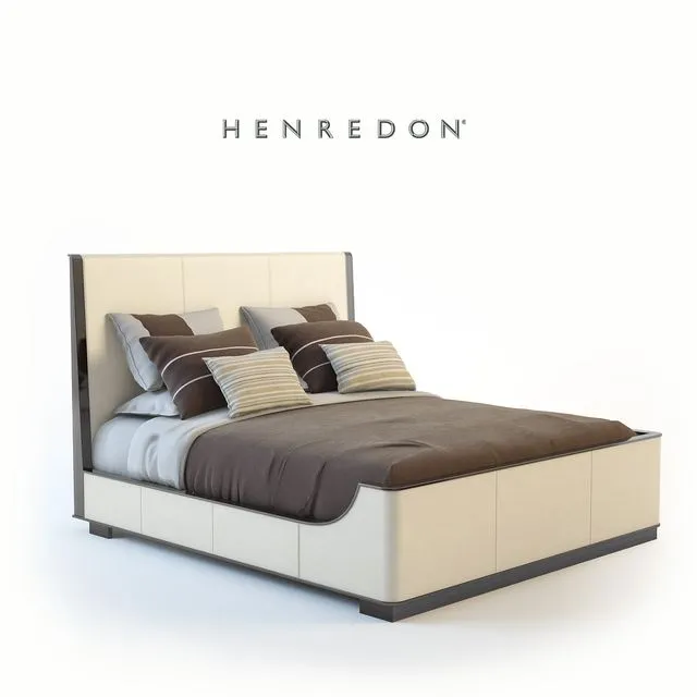 Henredon 3440-15HF BED 3D Model