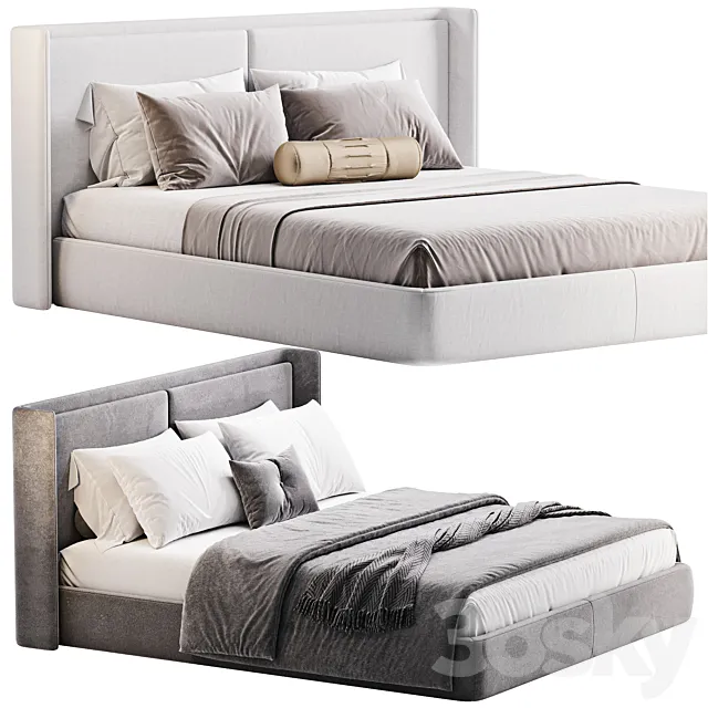 Henry Bed by The Highwall 3D Model Henry Bed by The Highwall 3D Model