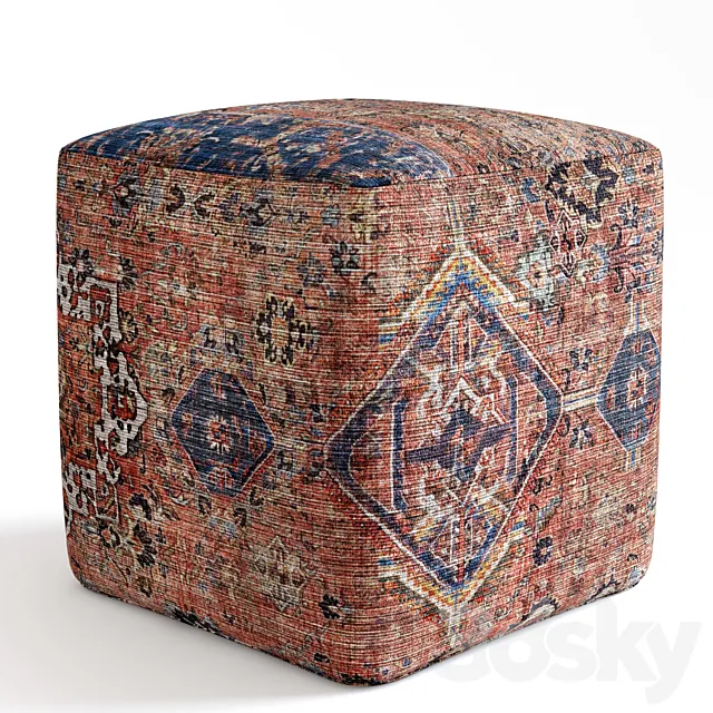 Henty pouf 3DModel Henty pouf 3DModel