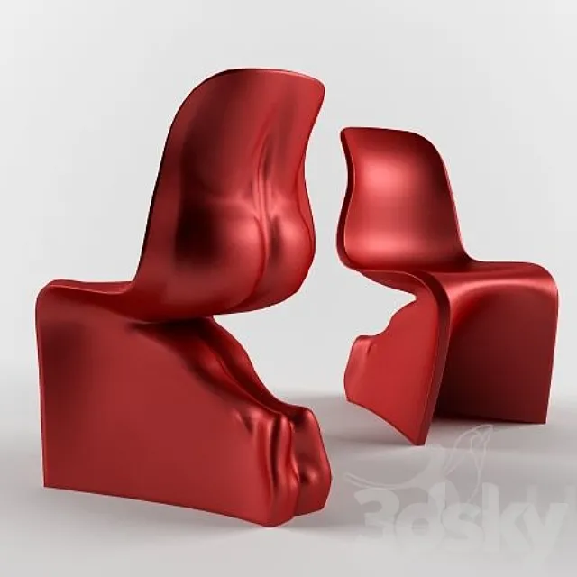 Her chair By Fabio Novembre 3D Model Her chair By Fabio Novembre 3D Model