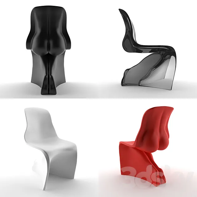 Her Chair-Casamania 3D Model Her Chair-Casamania 3D Model