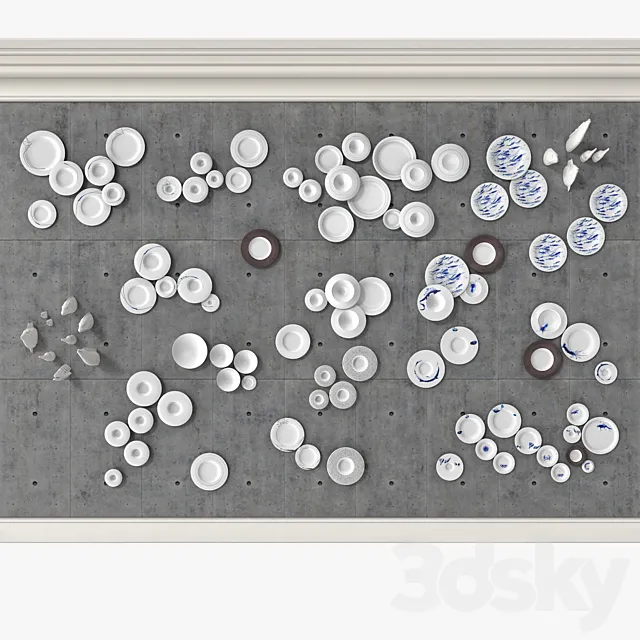 Hering Berlin Wall Decoration 3D Model Hering Berlin Wall Decoration 3D Model