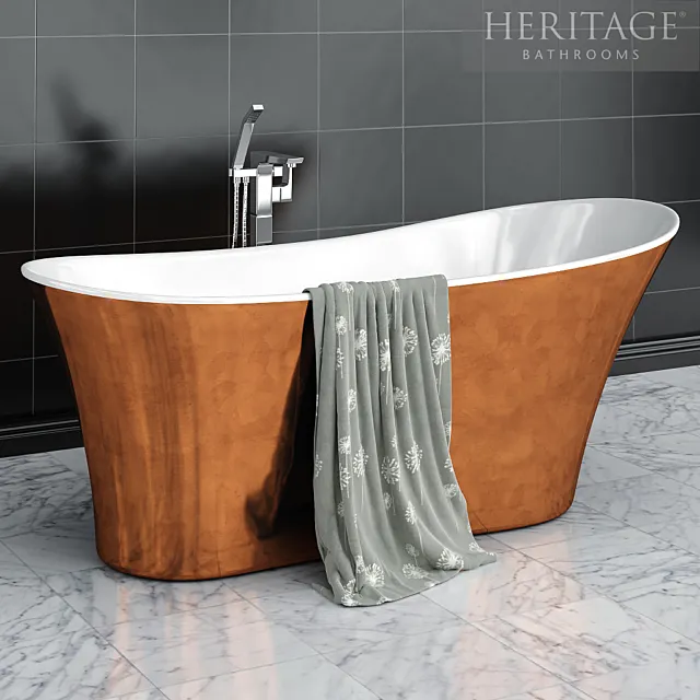 Heritage Holywell bath 3DModel