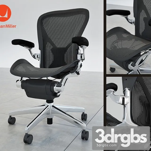 Herman Miller Aeron 3D Model Download