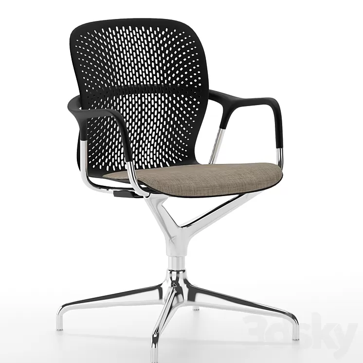 Herman miller keyn chair  (Keyn Chair Group) 3D Model