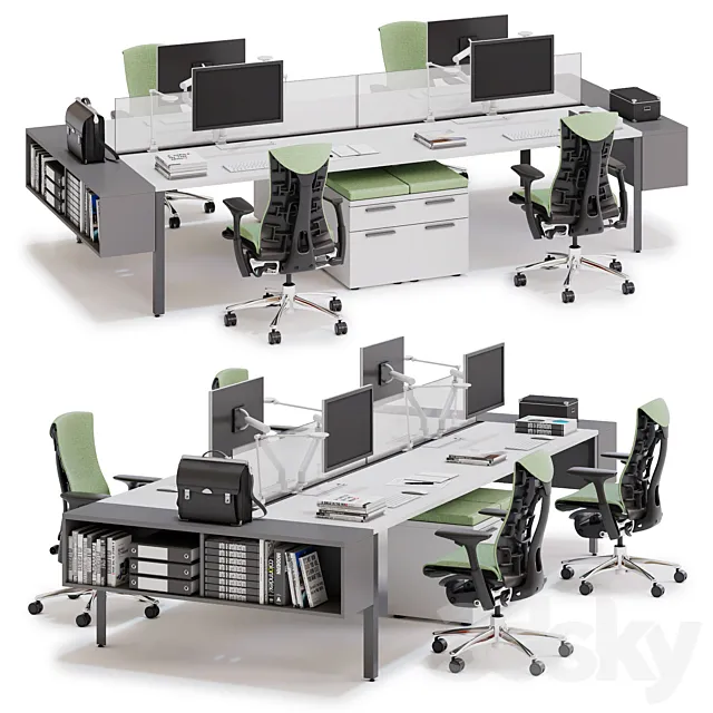 Herman Miller Layout Studio (v12) 3DModel