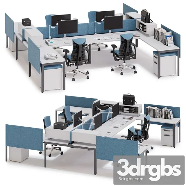 Herman miller layout studio (v8) 2 3D Model Download